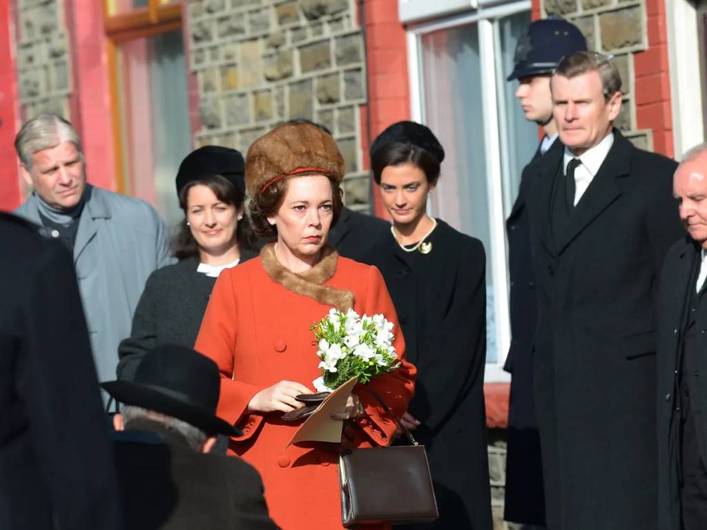 olivia Olivia Colman como Elizabeth II em 'The Crown' -