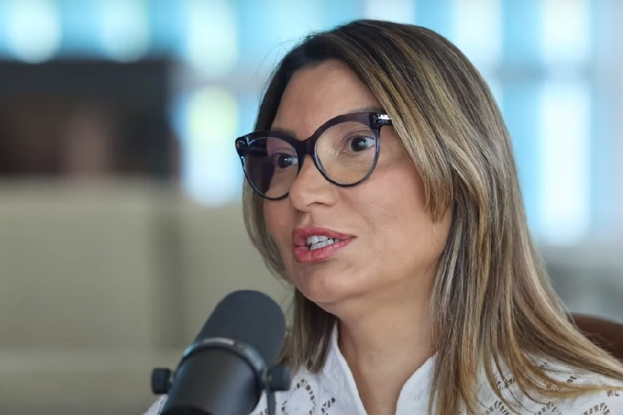 A primeira-dama do Brasil, Janja da Silva -