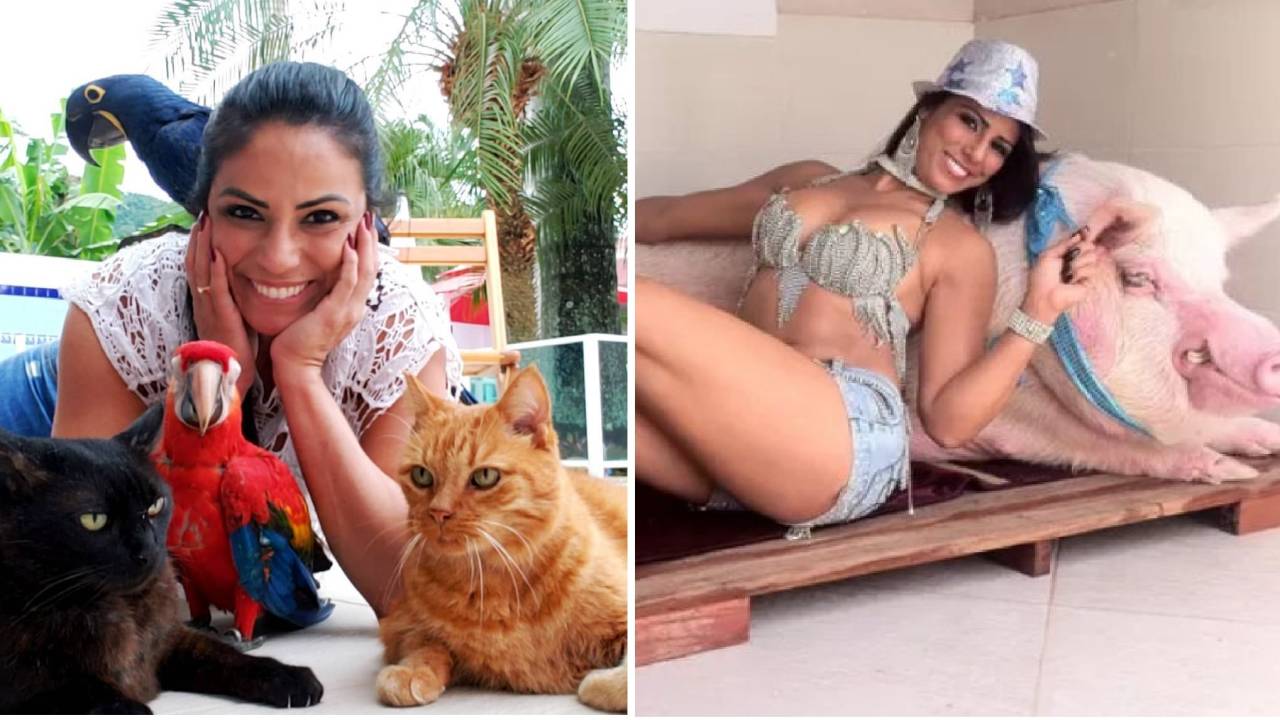 Alice Alves, veterinária e musa da Portela -