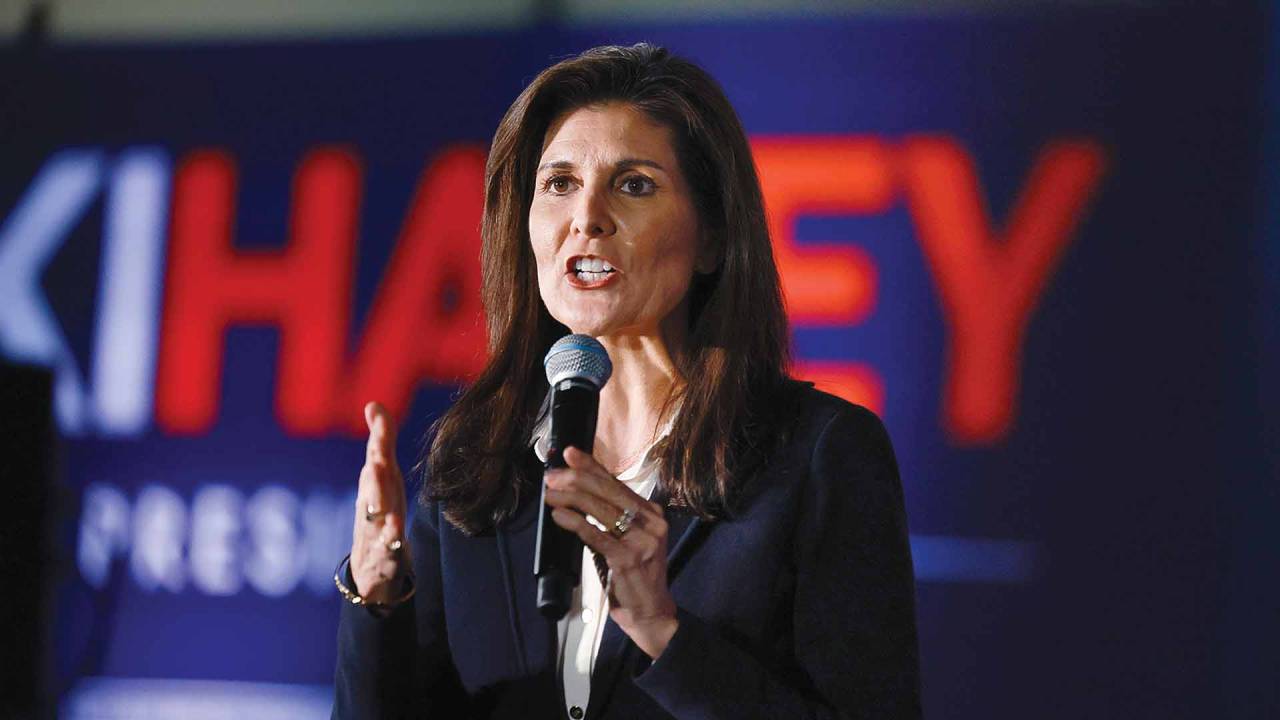 NO PALCO - Haley em New Hampshire: torcida para Justiça frear o adversário