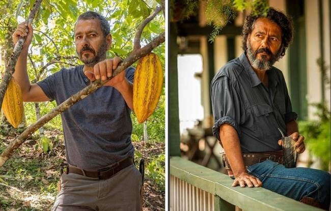 Marcos Palmeira como José Leôncio, de Renascer; e como José Inocêncio, de Pantanal