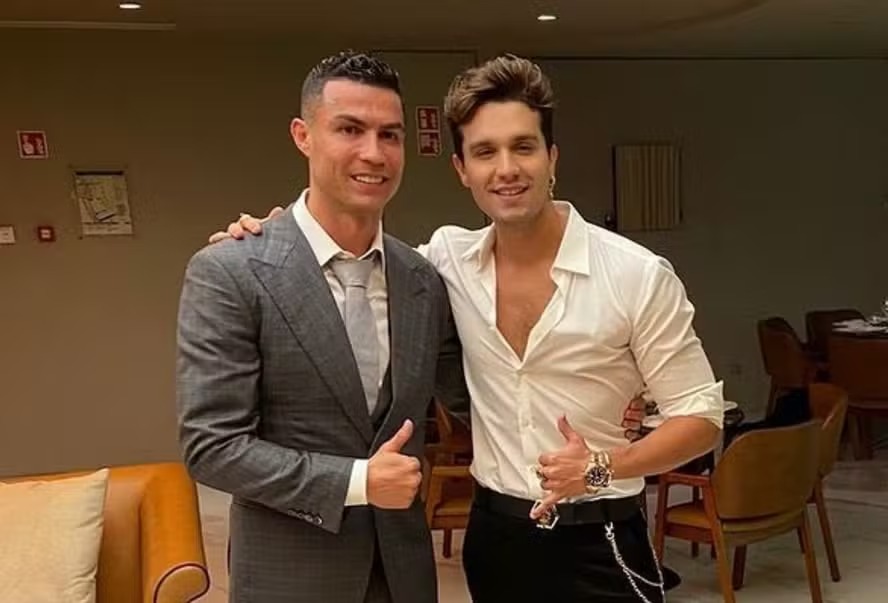O generoso presente de Cristiano Ronaldo dado a Luan Santana