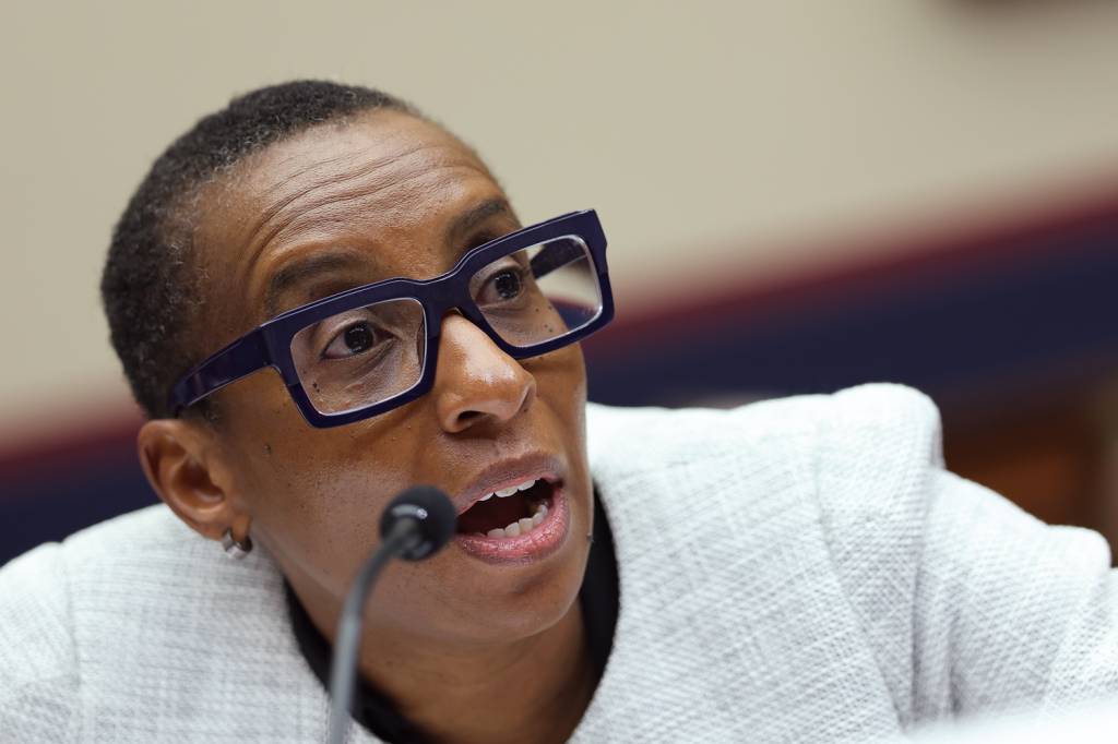GettyImages-1833215353.jpg ATÉ TU? - Claudine Gay: obra de ex-reitora de Harvard escondeu citações