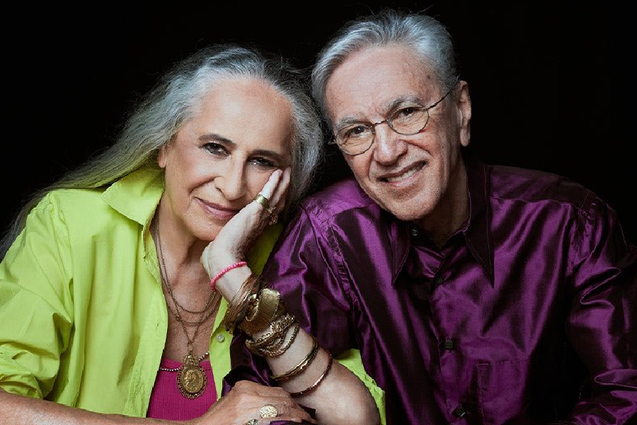 Maria Bethânia e Caetano Veloso anunciaram novas datas da turnê comemorativa