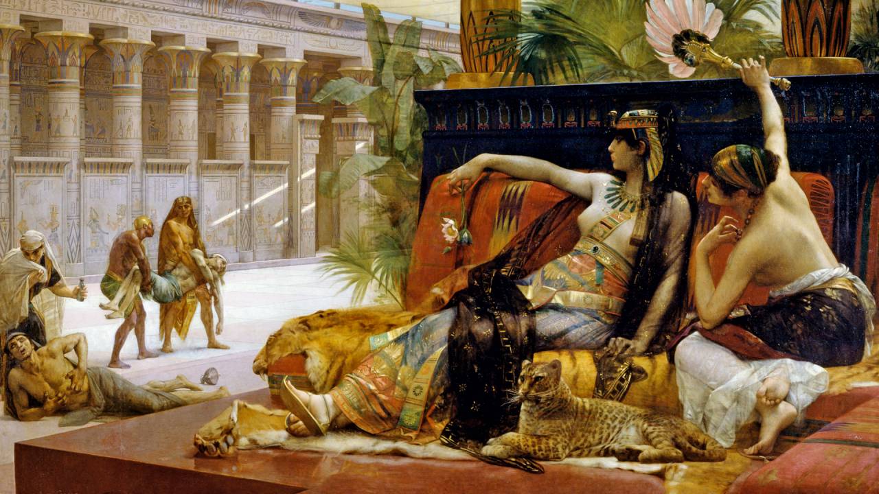 ESTIGMA - Quadro do francês Alexandre Cabanel: envenenando prisioneiros