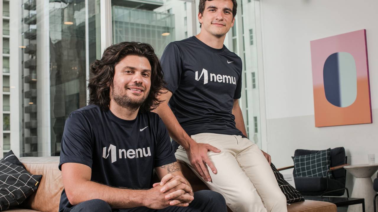 Martín Lemos e Leonardo Lins, fundadores da Nemu