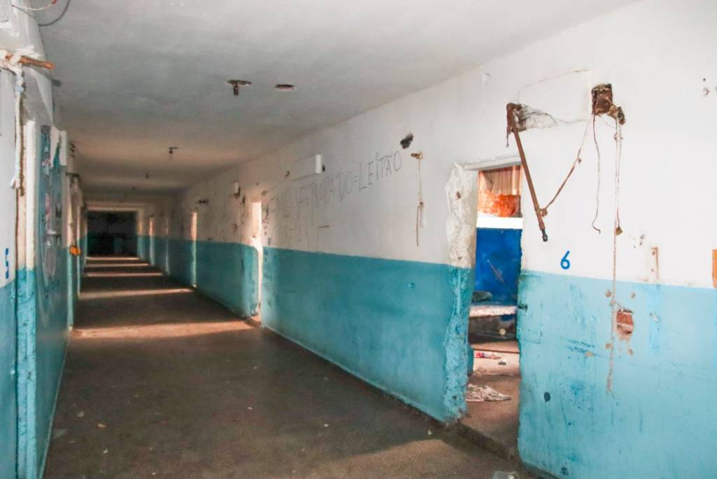CPPA 3 Corredor antiga Cadeia Pública de Porto Alegre, conhecida como 'Presídio Central'