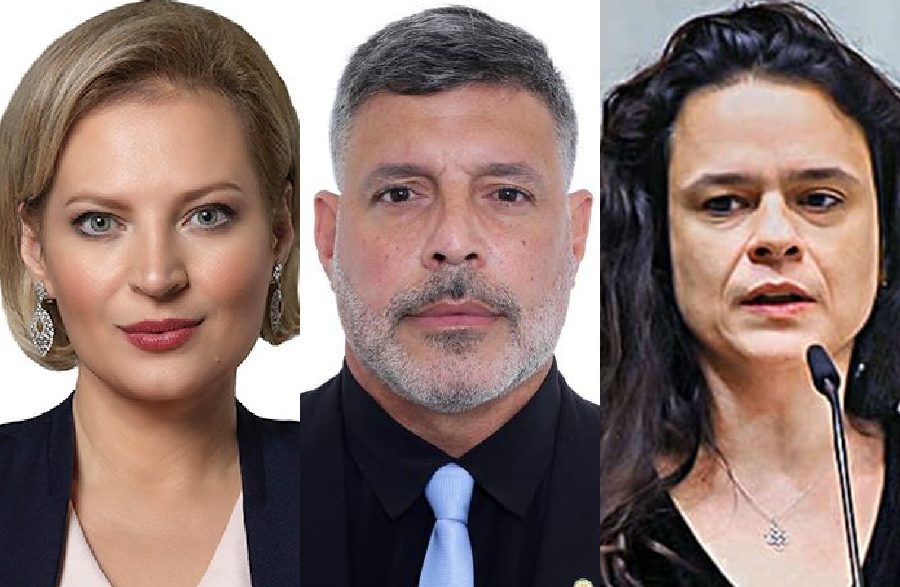 Joice Hasselmann, Alexandre Frota e Janaina Paschoal