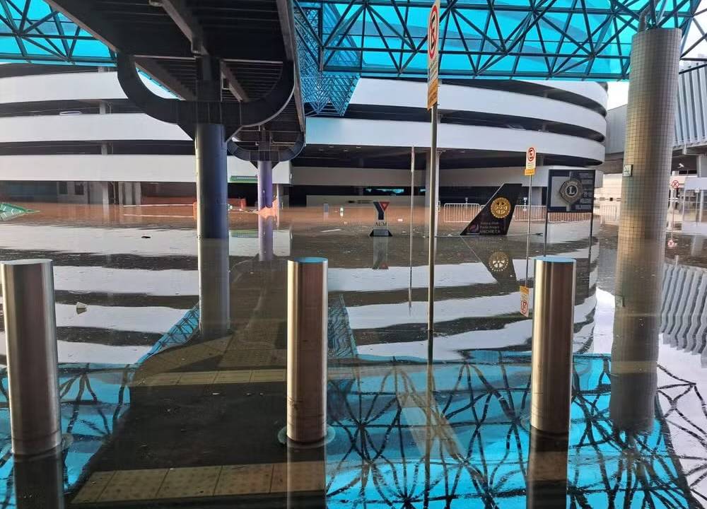 Aeroporto Salgado Filho, em Porto Alegre