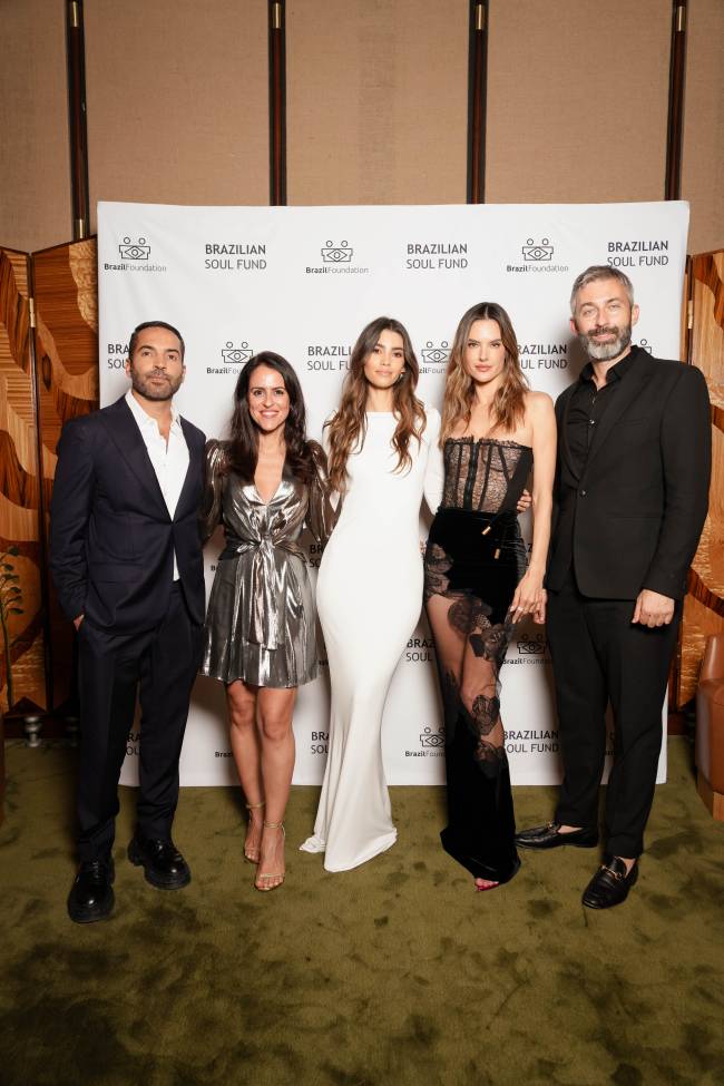 Daniel Urzedo, Paula Bezerra de Mello, Cindy Mello, Alessandra Ambrosio,Milan Blagojevic –