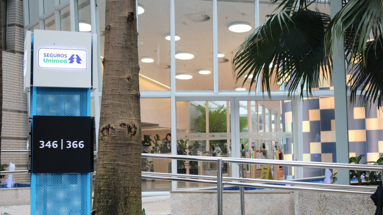 Fachada da Seguros Unimed