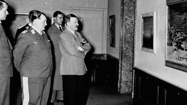 hitler-arte-degenerada The Degenerate Art Exhibition -
