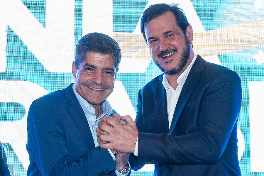 ACM Neto e Antonio de Rueda: vice-e presidente do União Brasil