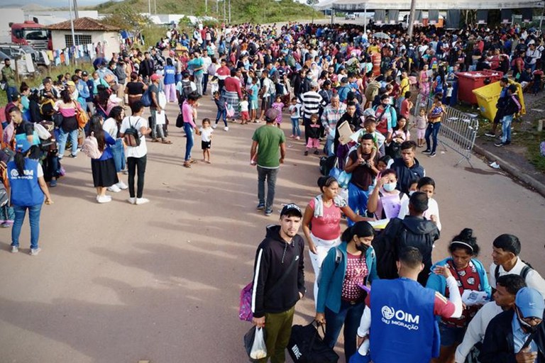 Chegada de venezuelanos no Brasil, via Roraima, estado que faz fronteira com o país vizinho