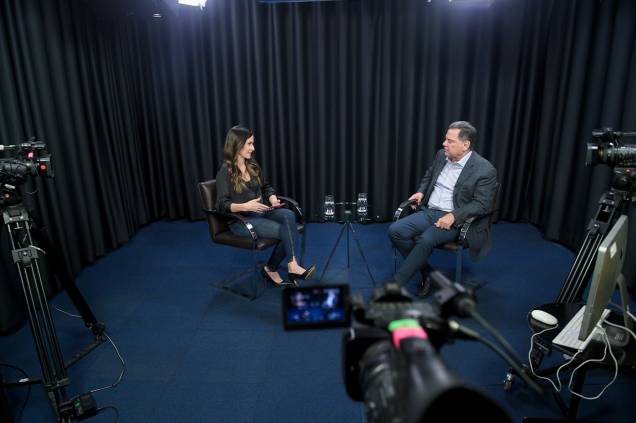 Entrevista da jornalista Marcela Rahal com presidente do PSDB, Marconi Perillo Entrevista da jornalista Marcela Rahal com presidente do PSDB, Marconi Perillo