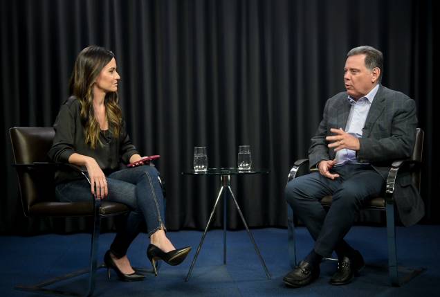 Entrevista da jornalista Marcela Rahal com presidente do PSDB, Marconi Perillo Entrevista da jornalista Marcela Rahal com presidente do PSDB, Marconi Perillo