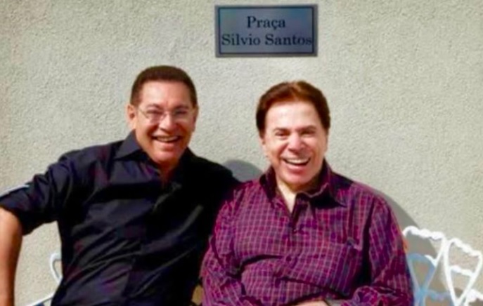 Jassa e Silvio Santos