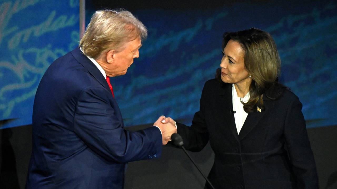 Debate entre Donald Trump e Kamala Harris