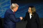 Debate entre Donald Trump e Kamala Harris