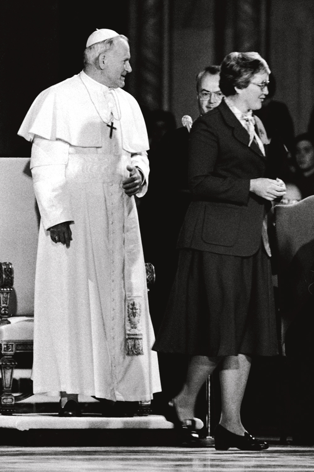 AP7910071161.jpeg PLEITO - Theresa Kane: em 1979, pedido a João Paulo II por mais espaço para as mulheres na Igreja católica