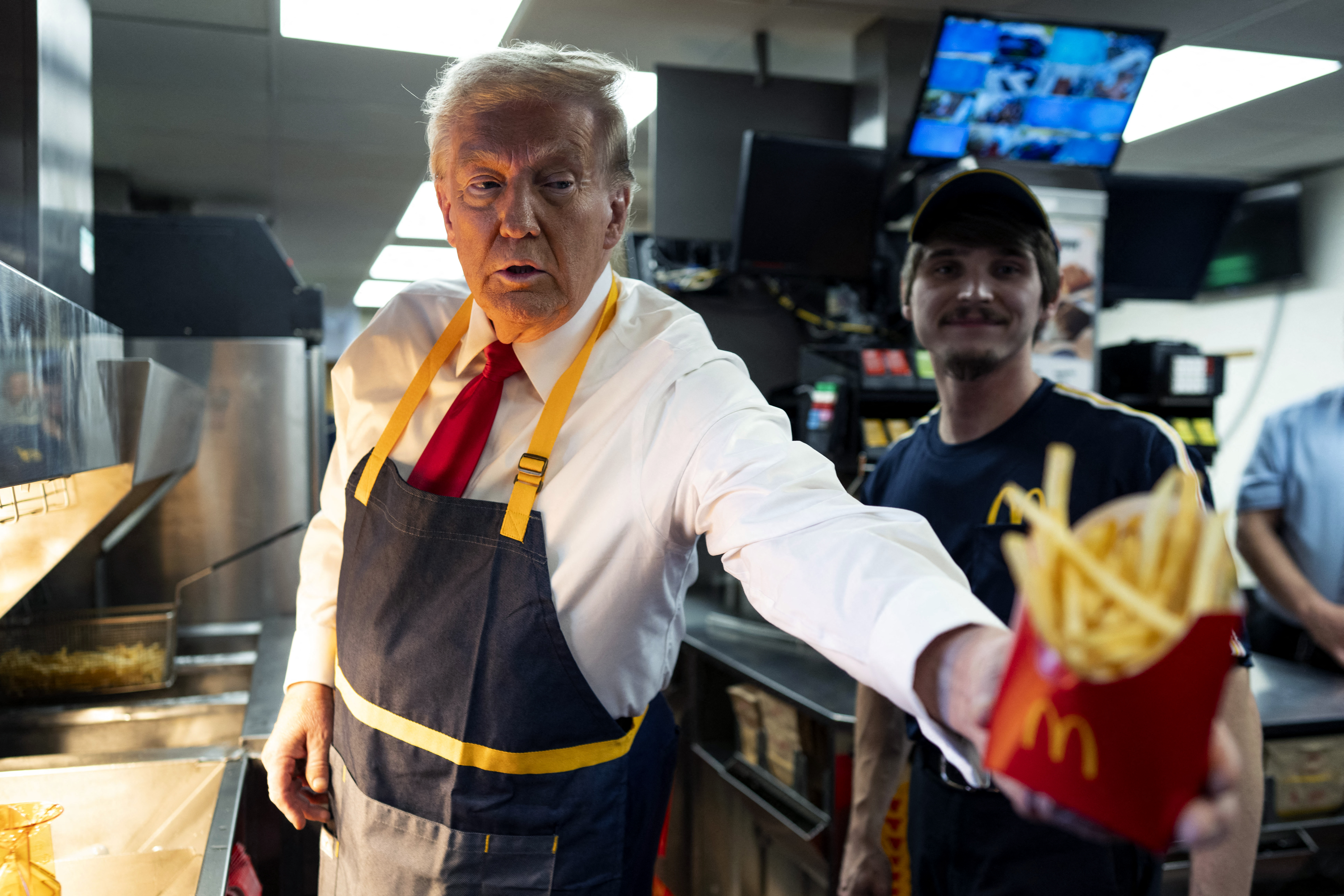 A atitude do McDonald’s após ato de campanha de Trump
