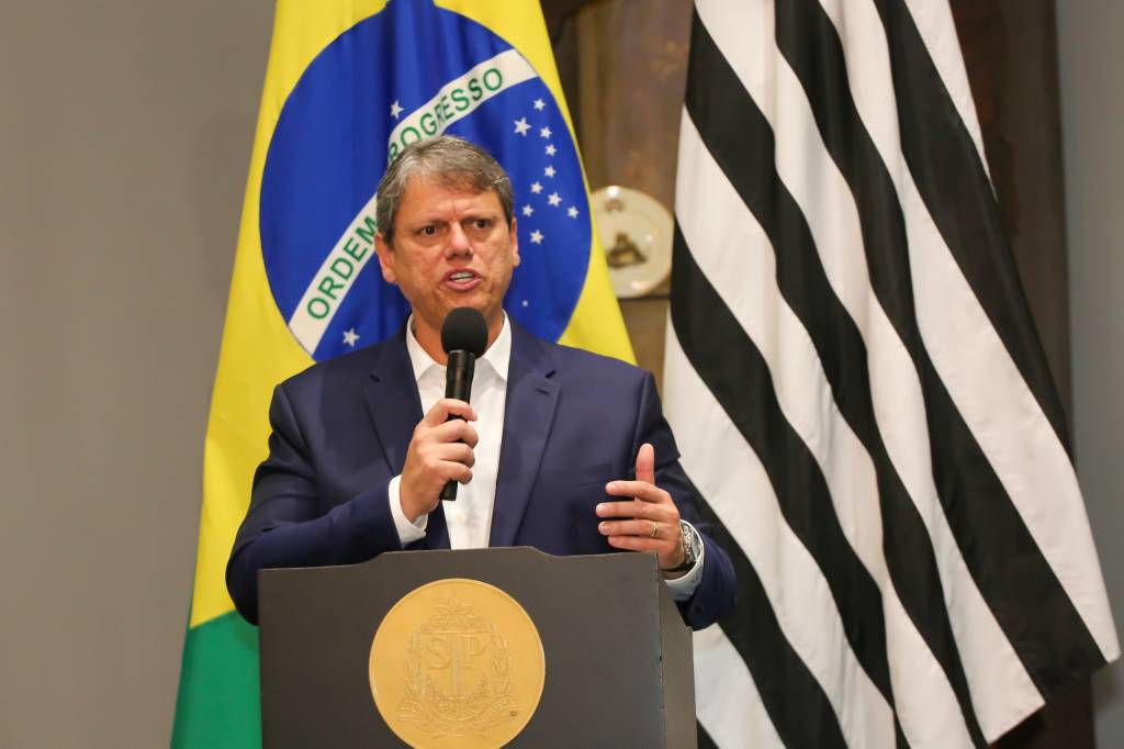 Tarcísio defende publicação de edital do túnel Santos-Guarujá em fevereiro