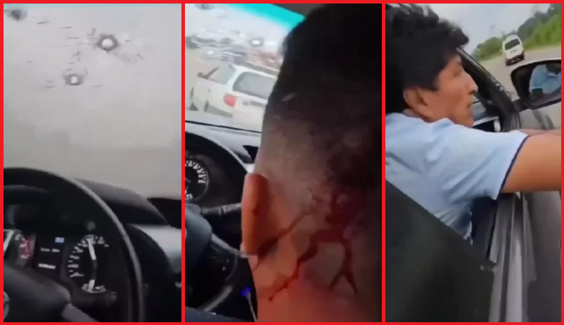 Evo Morales divulga vídeo de suposto ataque a tiros na Bolívia