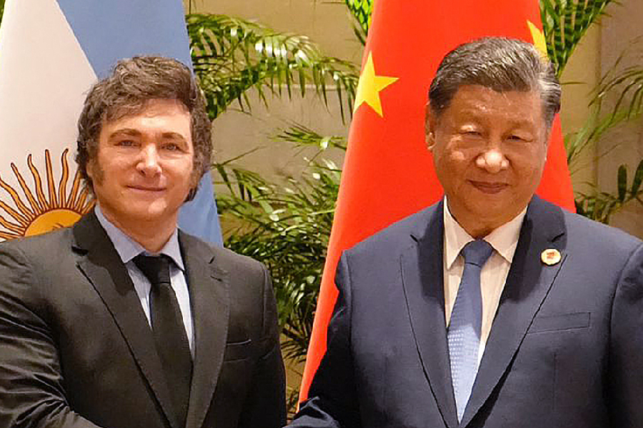 Depois de chamar governo chinês de ‘assassino’, Milei se reúne com Xi Jinping no G20