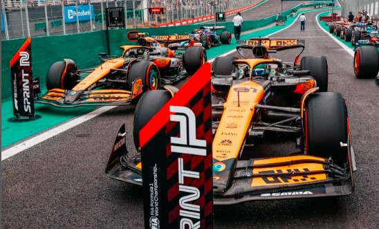 GP de São Paulo: McLaren domina classificação e Piastri larga da pole na sprint