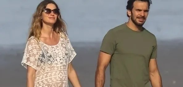 Gisele Bündchen é vista com filho recém-nascido pela primeira vez