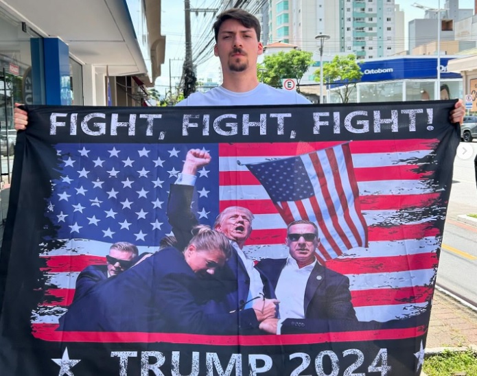 Boné de Trump e apoio a escolas militarizadas: a largada do Zero Quatro na política