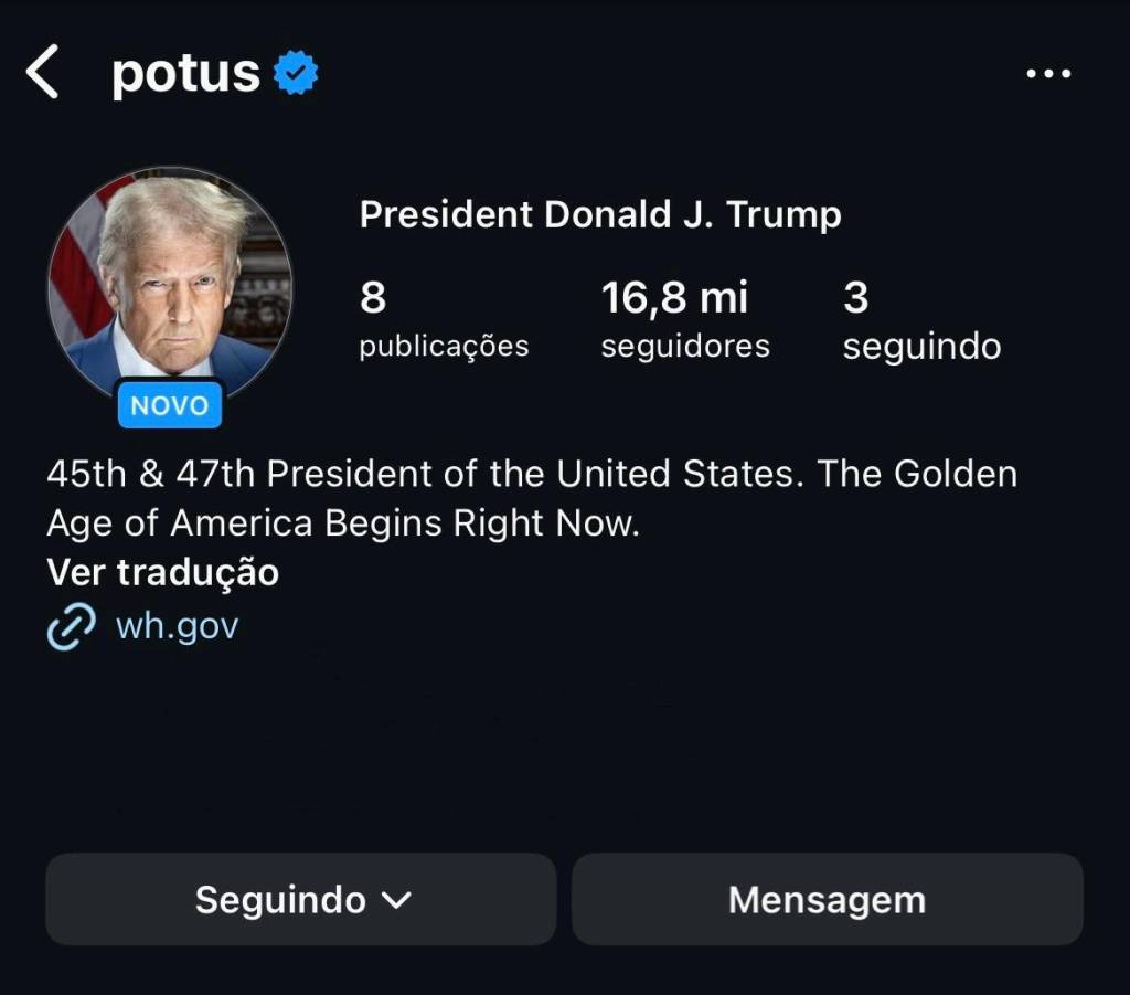 Por que seguir Trump nas redes sociais não é apenas mero acaso