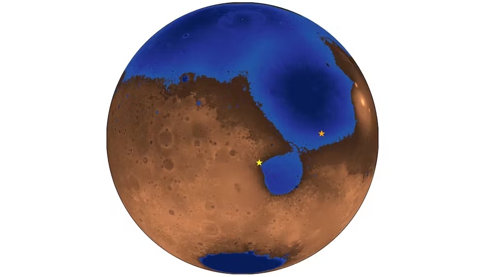 Cristal de 4,5 bilhões de anos revela como eram oceanos de Marte
