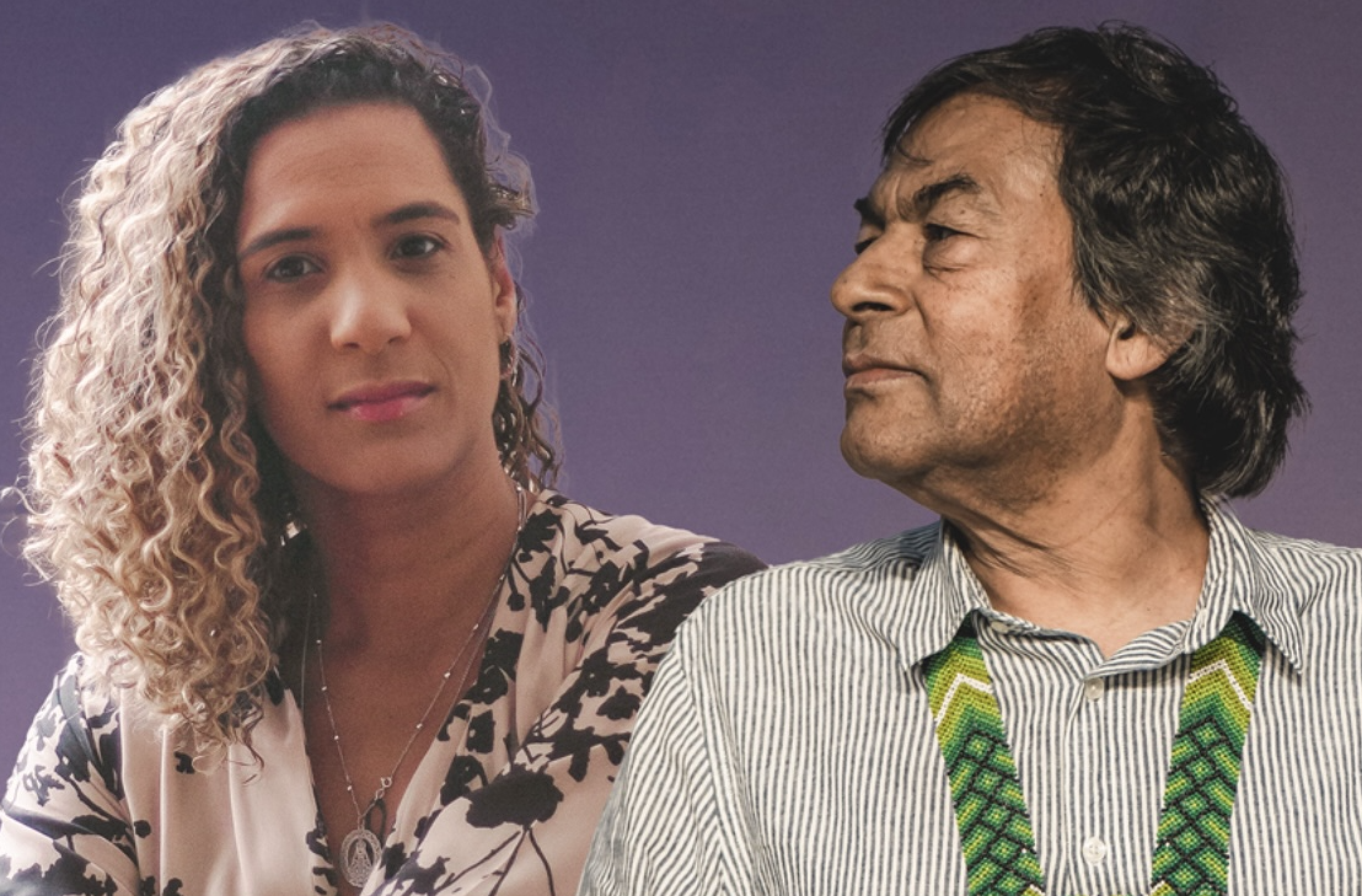 O encontro literário entre Ailton Krenak e Anielle Franco