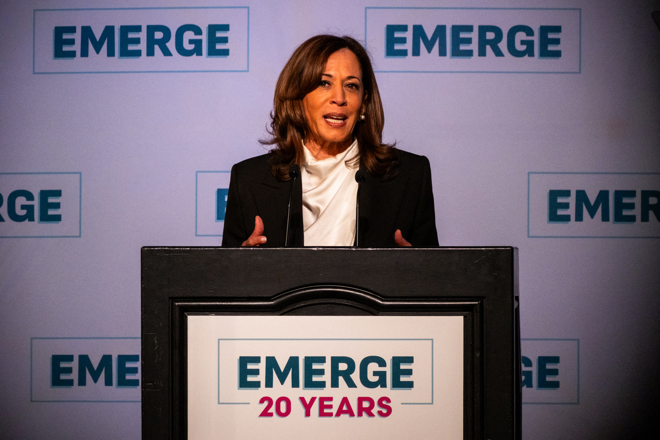 O que disse Kamala sobre Trump em seu primeiro grande discurso após perder eleição