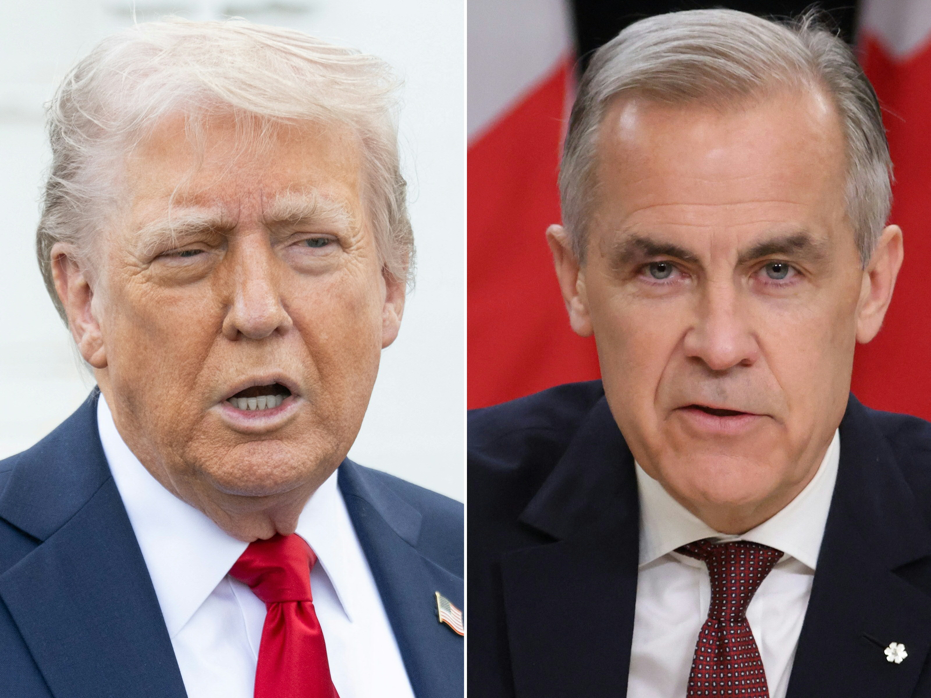 Canadá reage a Trump e anuncia tarifa de até 50% sobre centenas de produtos dos EUA