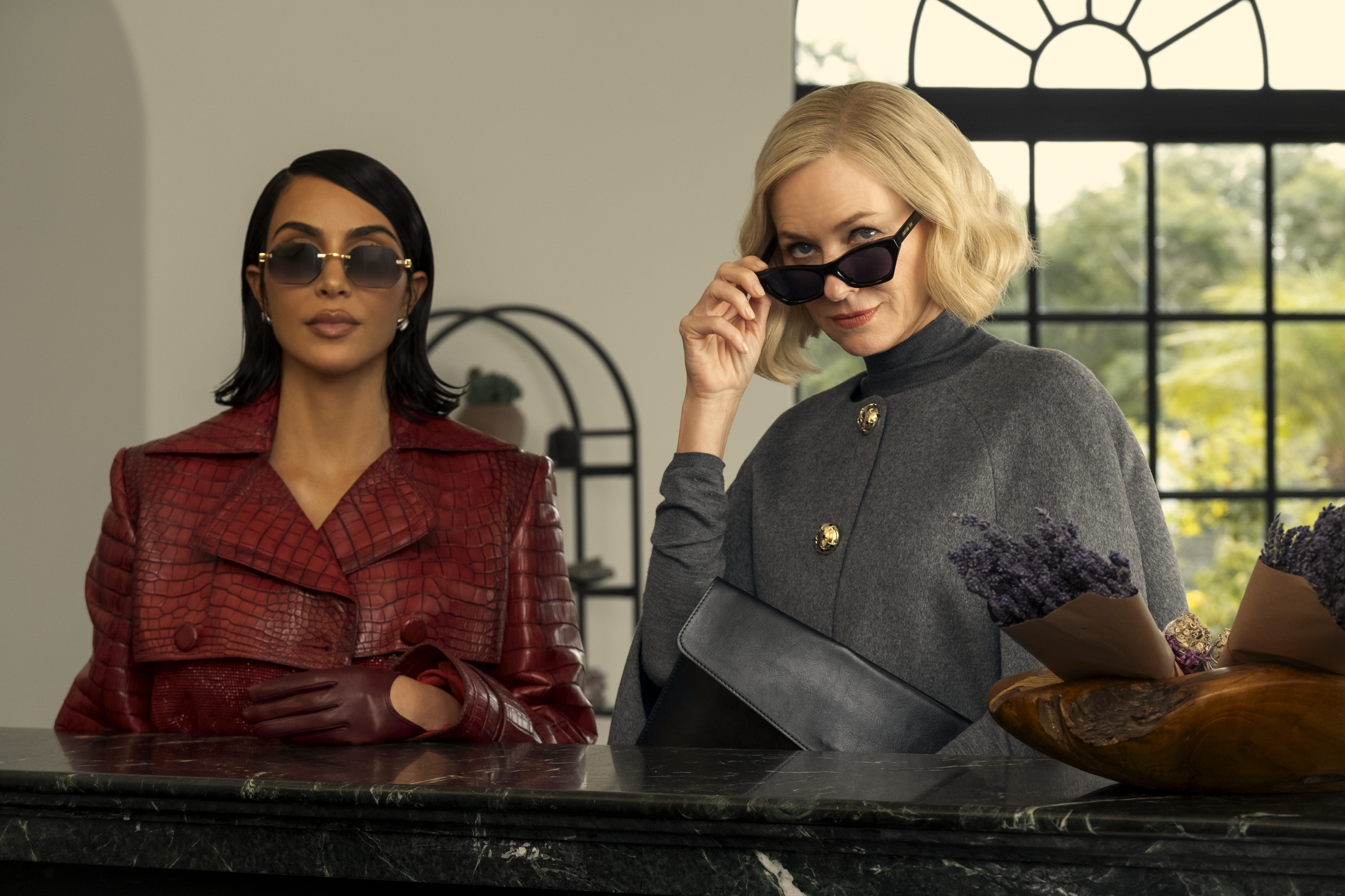O presente exótico de Kim Kardashian a colegas de nova série
