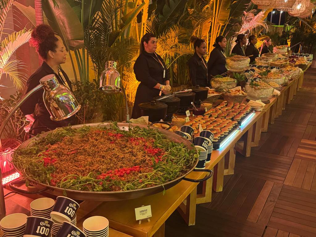 Pai de Lady Gaga inspirou receitas de comidas da área VIP