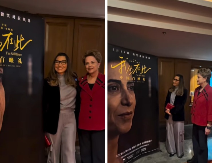 Com Janja e Dilma, ‘Ainda Estou Aqui’ é lançado na China