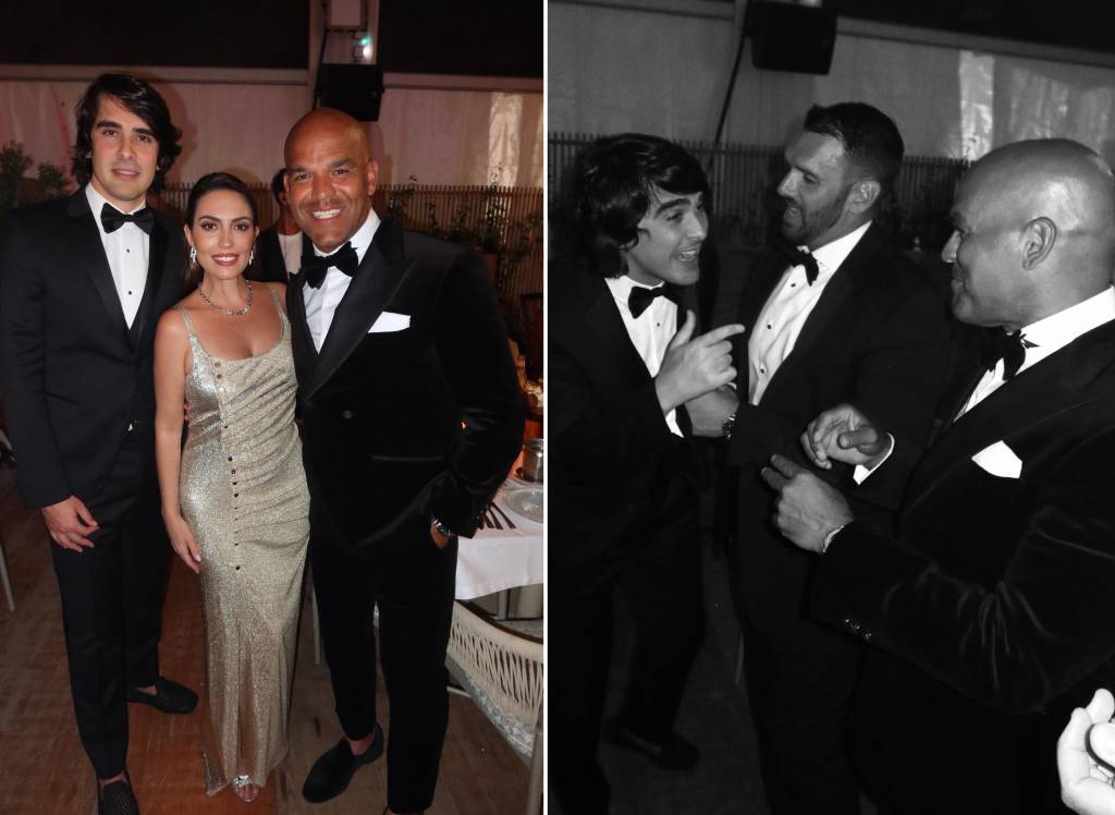 O único brasileiro em exclusivo jantar da Global Gift, em Cannes