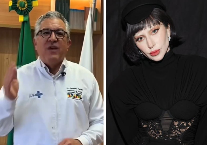 Ministro da Saúde se inspira em Lady Gaga para divulgar ação