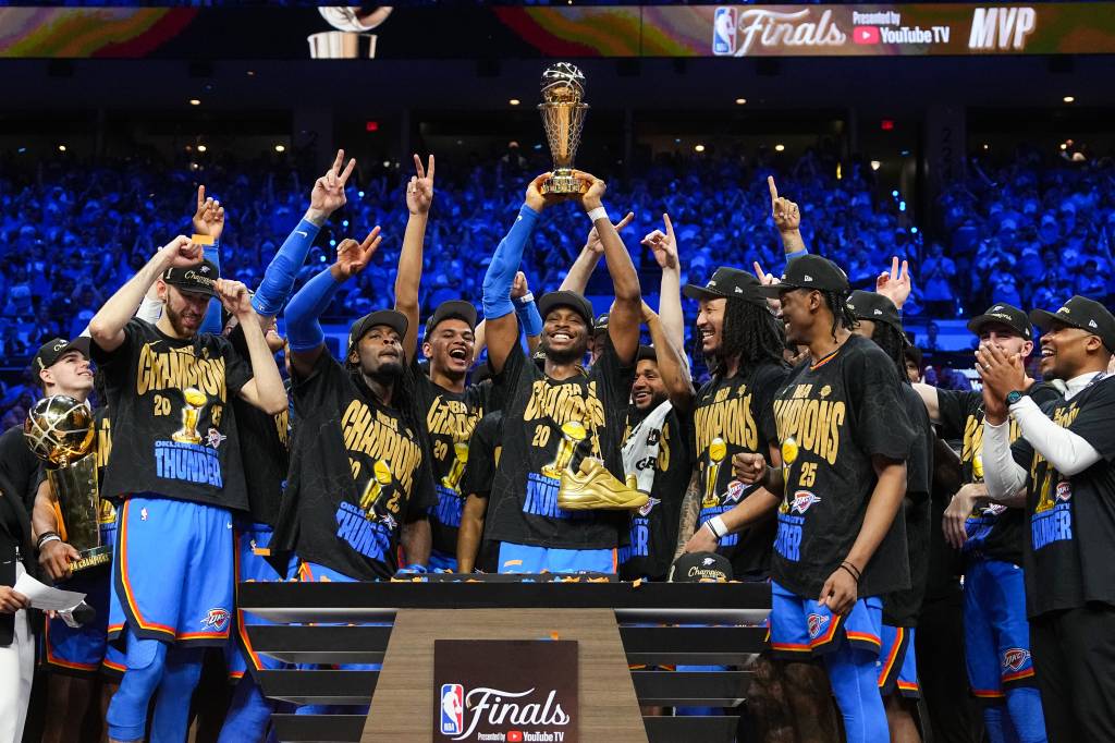 NBA: Thunder é sétimo campeão consecutivo diferente após bater Pacers no jogo 7