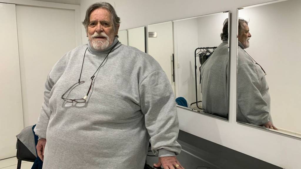 Como José de Abreu ‘engordou’ 180 quilos para papel no teatro