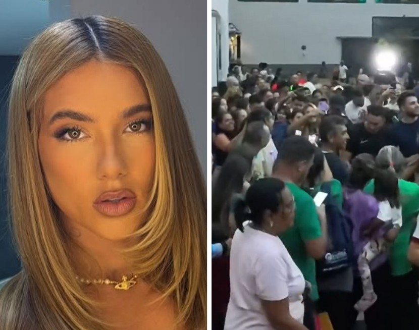 Virginia é atacada por católico em romaria: ‘Levou chifre’