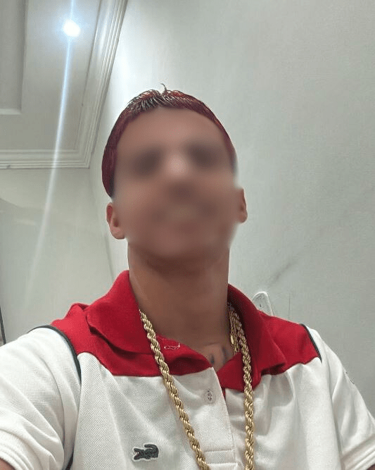 O adolescente Thallys Gabriel de Azevedo, conhecido como “Menor Piu”.