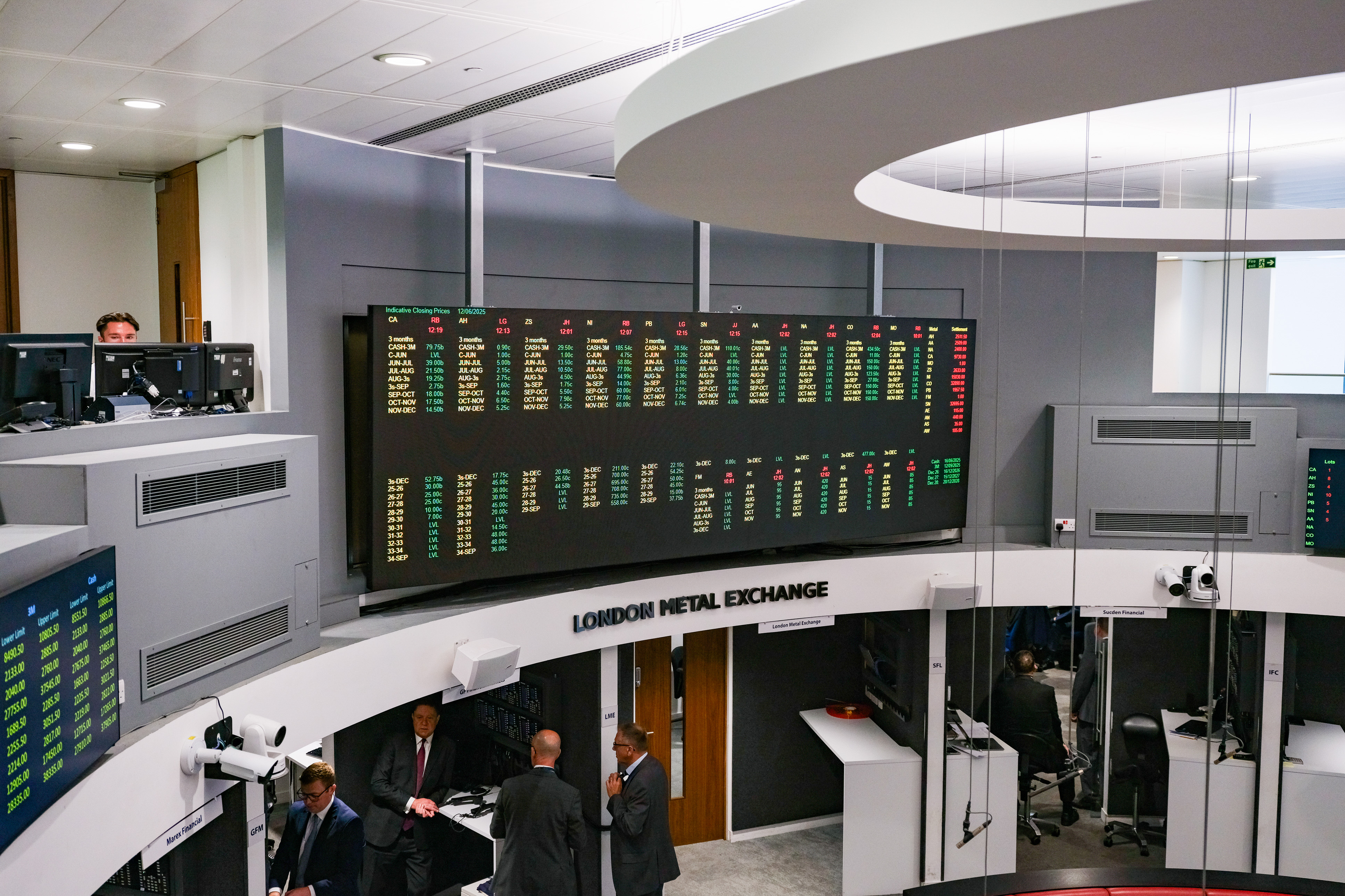 Bolsa de valores de Londres – Europa – London Metal Exchange