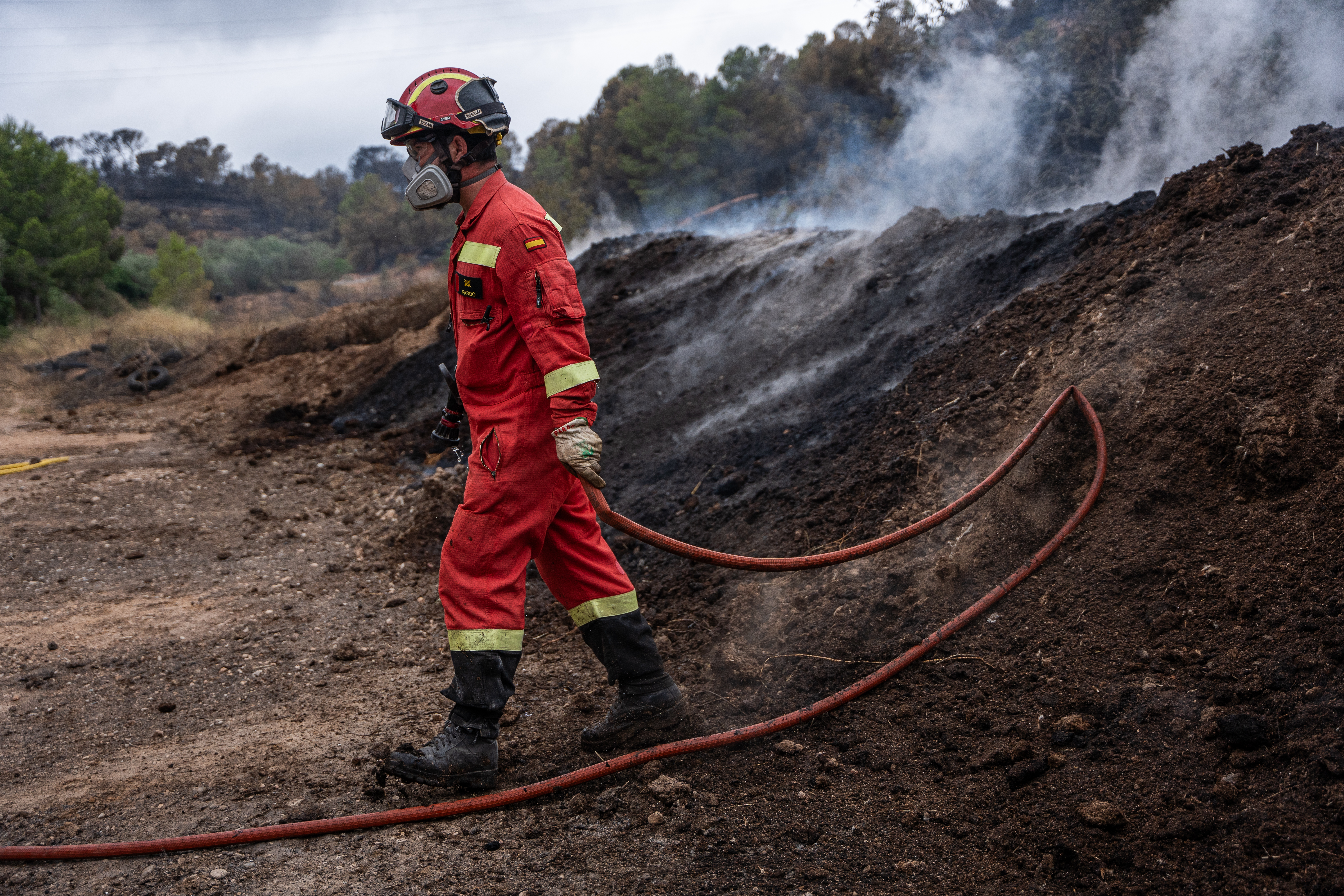 Incêndio florestal na Espanha – mudanças climáticas