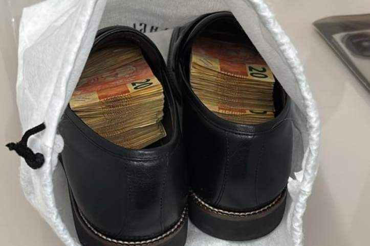 PF encontra dinheiro dentro de sapatos de primo de Elmar Nascimento