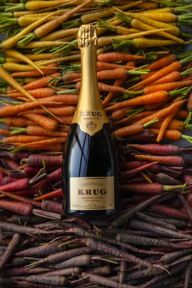 Krug com o ingrediente do ano: as cenouras