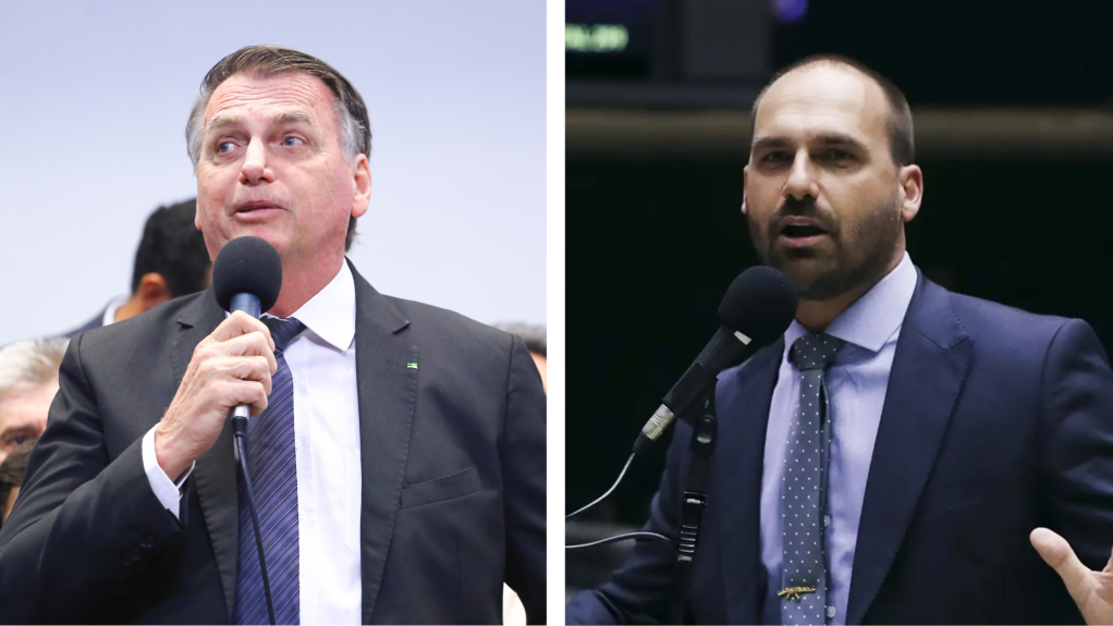 PF indicia Bolsonaro e Eduardo por obstrução de Justiça